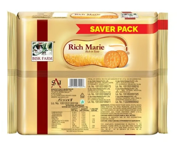 Bisk Farm Biskfarm Rich Marie - 300 GM