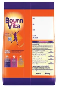 Bournvita Chocolate Drink Pouch - 500 GM