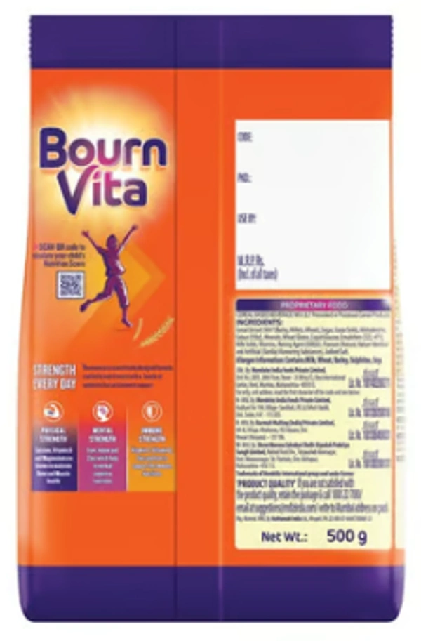 Bournvita Chocolate Drink Pouch - 500 GM