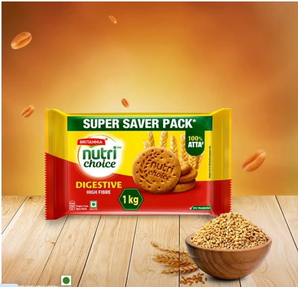 Britannia NutriChoice Digestive Biscuits - 250 GM