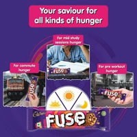 Cadbury Fuse Peanut & Caramel Chocolate Filled Bar - 43 GM