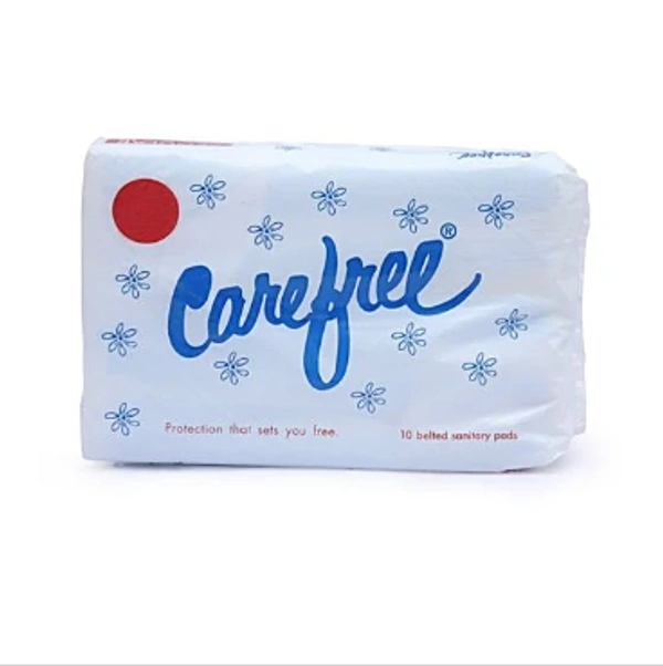 Carefree Care Free Sanitary Pads - Regular - 10 Pieces