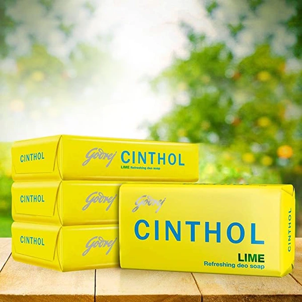 Godrej Cinthol Lime Bath Soap 5×100 Gm - 5×100 GM