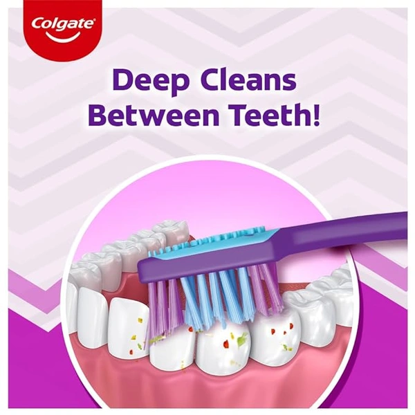 Colgate Zig Zag Deep Clean Toothbrush - 6 Pieces
