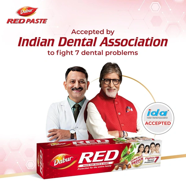 Dabur Red Herbal Toothpaste - 200 GM