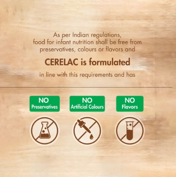 Cerelac  Nestle Cerelac 5 Grains & Fruits Baby Cereal (No Refined Sugar, 18-24 Months) - 300 GM