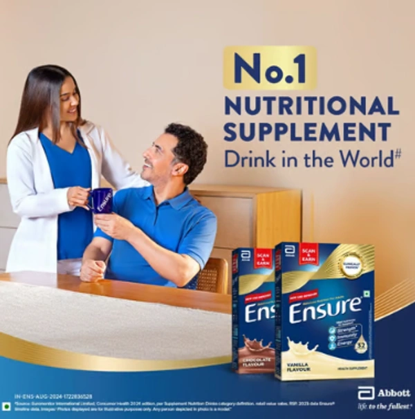 Ensure Vanilla Drink Mix - 375 Gm - 375 GM