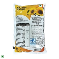 Doctor's Choice Refne Sunfower Oil - 1 LIT Pouch