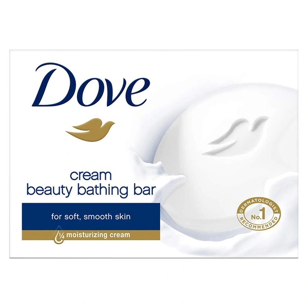Dove Cream Bar Bathing Soap 5×125 GM - 5×125 GM