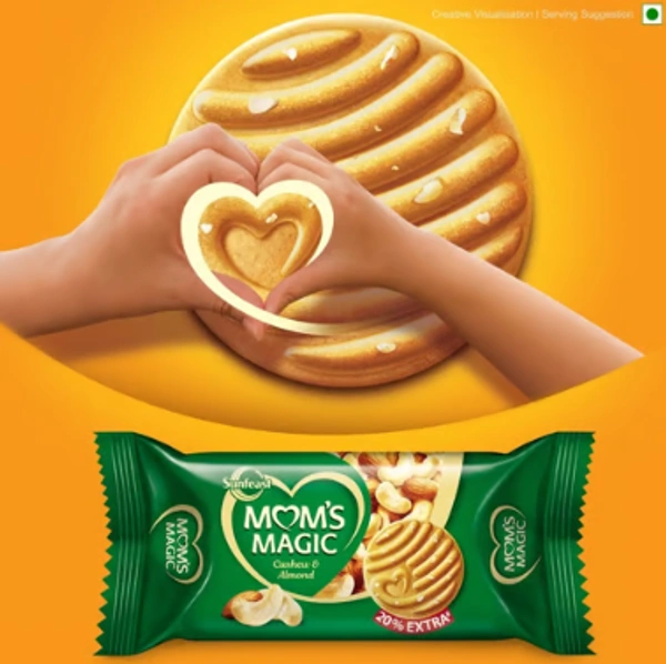 Sunfeast Mom's Magic Cashew & Almond Cookies - 200 GM