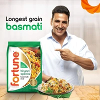 Fortune Biryani Special Extra Long Grain Basmati Rice - 1 KG