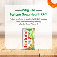 Fortune Refine Soya Oil - 1 Lit Pouch - 1 LIT