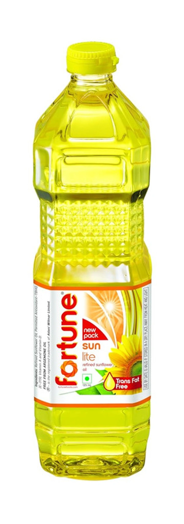 Fortune Refine Sunflower Oil - 1 Lit Bottle - 