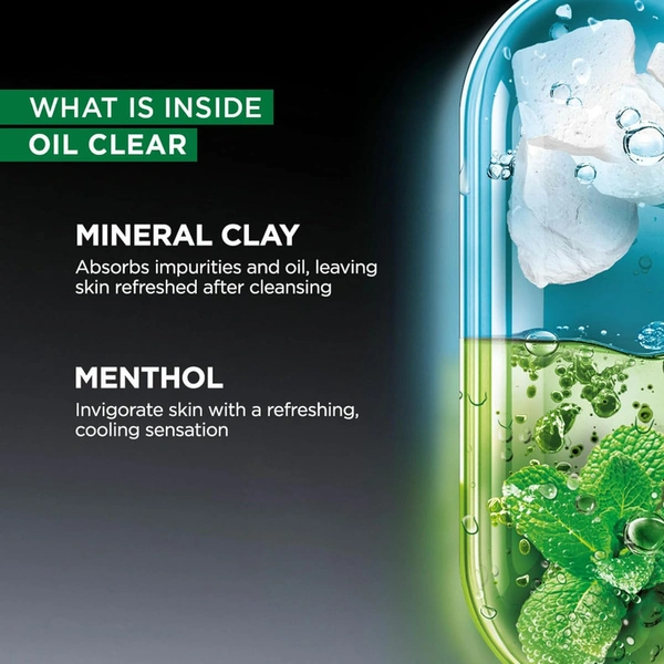Garnier Men Oil Clear Face Wash - 100 GM