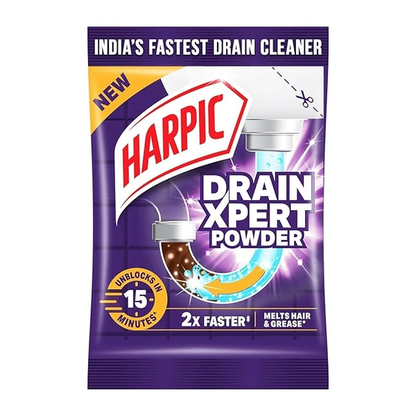 Harpic Drain Cleaner Powder - 50 GM