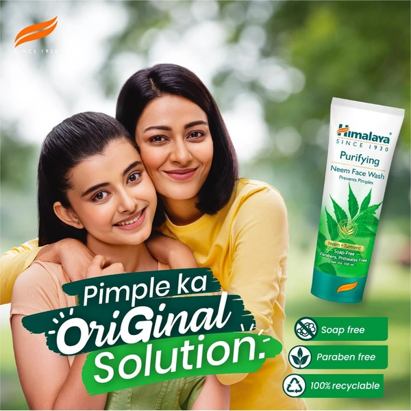 Himalaya Purifying Neem Face Wash - 100 ML