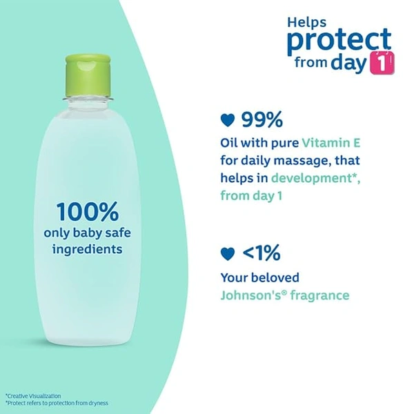 Johnson & Johnson Johnson Baby Hair Oil - 200 ML