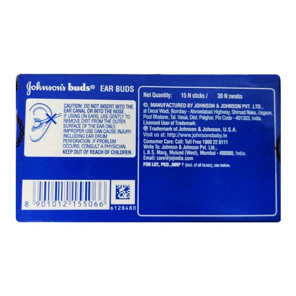 Johnson & Johnson Buds - 15 Pieces