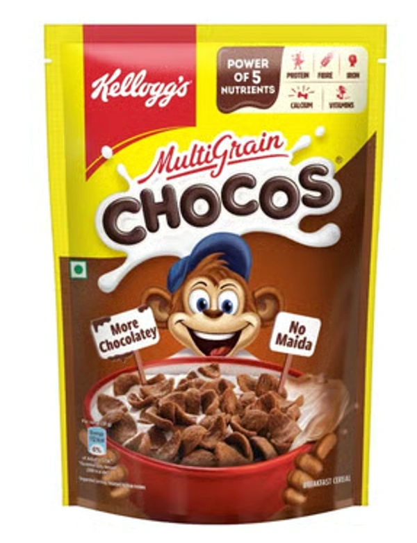 Kellogg's Multigrain Chocos More Chocolatey, No-Maida - 385 GM