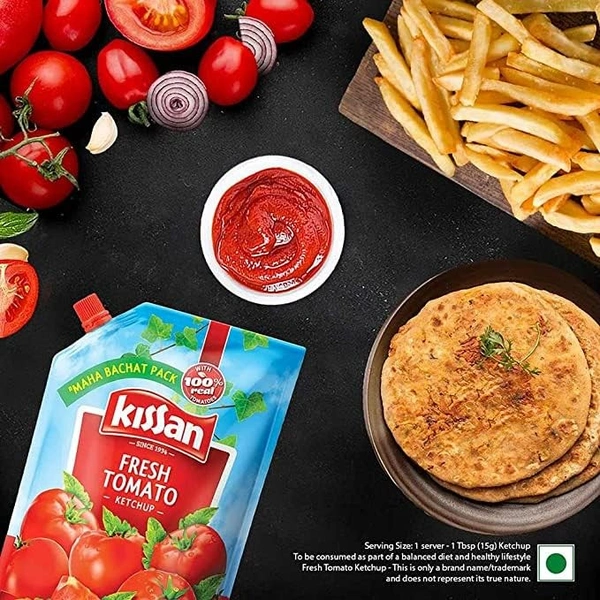 Kissan Fresh Tomato Ketchup - 90 GM