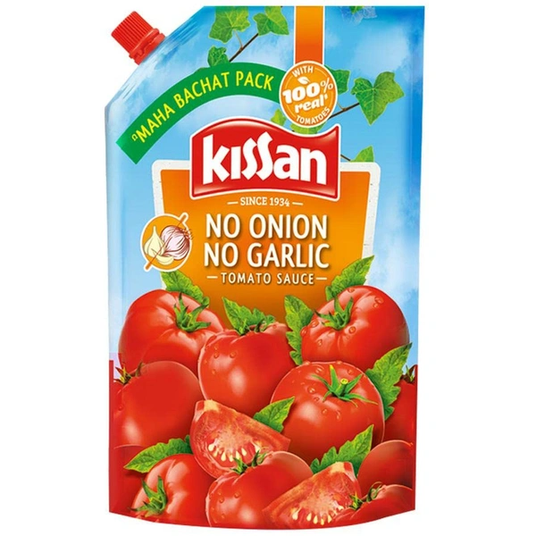 Kissan Tomato Ketchup - No Onion No Garlic - 850 GM