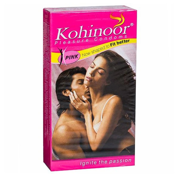 Kohinoor Condom - Pink - 3'S