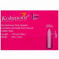 Kohinoor Condom - Pink - 3'S