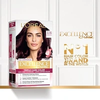 Loreal Paris Excellence Creme Hair Colour - BLACK 1 - Big Pack