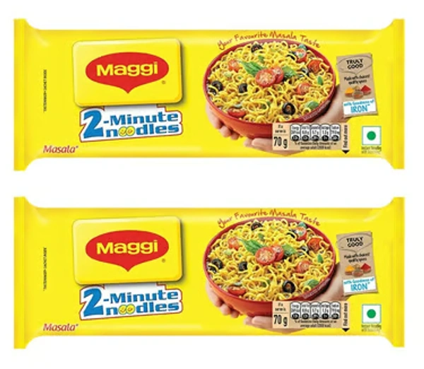 Nestle Maggi Masala - 2 Minutes Instant Noodles - 280 GM