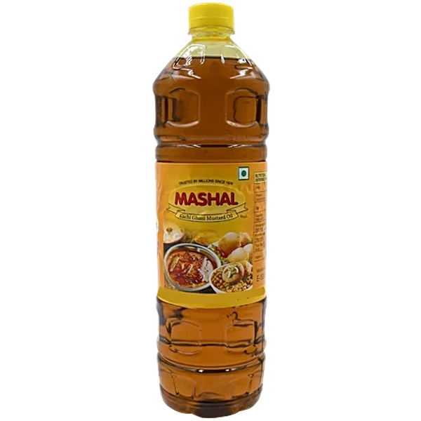 Mashal Mustard Oil - 1 Lit Bottle - 