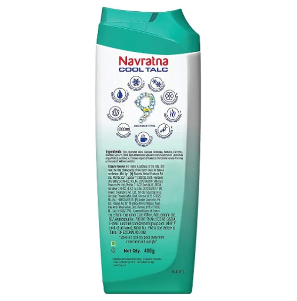 Dermicool Navratna Cool Talc Powder - 200 GM