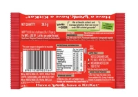 Nestle KitKat 4 Fingers Choco Coated Wafer Bar - Pack of 2 - Pack of 2 - 2 x 38.5 GM