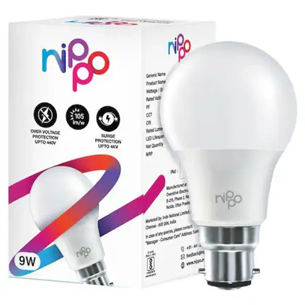 Nippo LED Bulb - 9W
