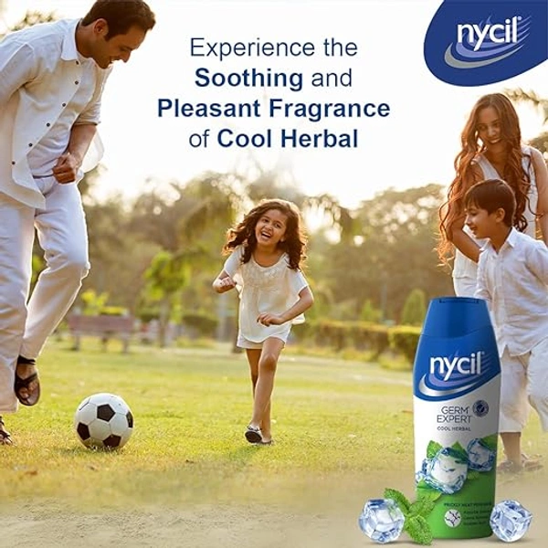 Nycil Cool Herbal Talcum Powder - Free 50 g Pack - 150 GM