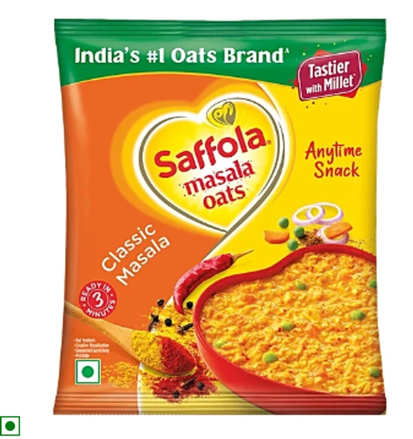 Saffola Classic Masala Oats - 500 GM