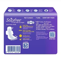 Stayfree Dry Max All night - 7 Pieces