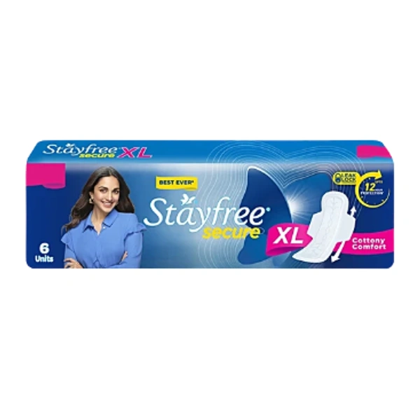 Stayfree Secure Cottony Comfort - XL - 18 Pieces