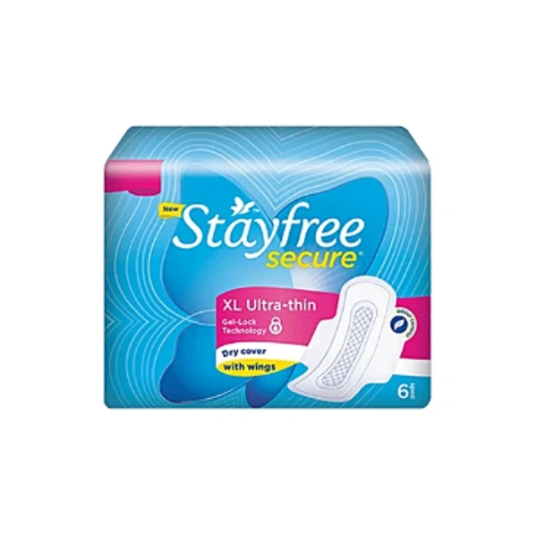 Stayfree Secure XL - Ultra Thin - 6 Pieces