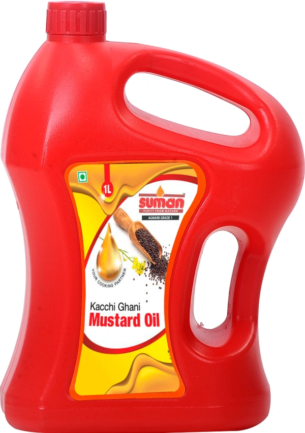 Suman Mustard Oil - 5 Lit Jar - 