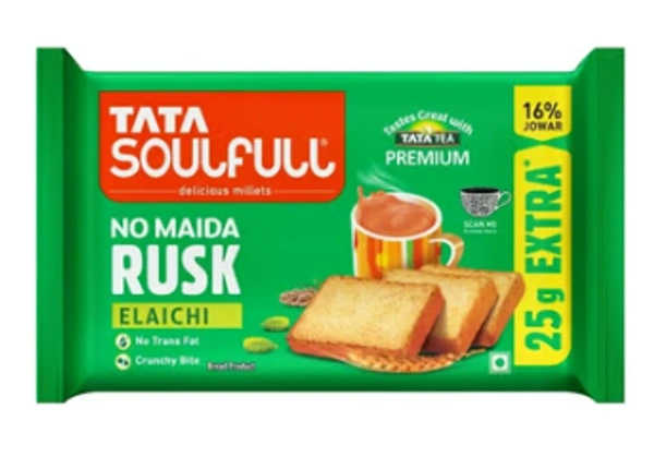 Tata Elaichi Rusk Biscuit - 200 GM