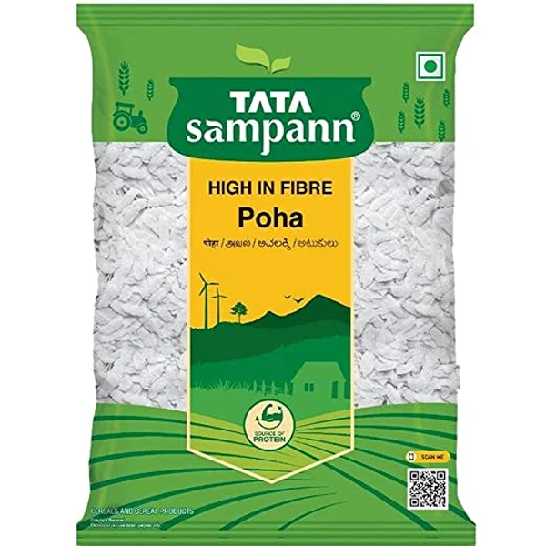 Tata Sampann Poha (Chira) - 500 GM