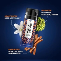 Wild Stone Men's Body Deodorant - LEGEND - 150 ML