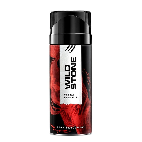 Wild Stone Men's Body Deodorant - ULTRA SENSUAL - 150 ML