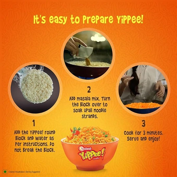 ITC Yippee Magic Masala Instant Noodles - 240 GM