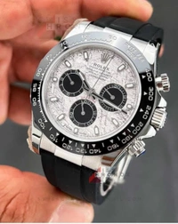 ROLEX DAYTONA                  AUTOMATIC                          7AA QUALITY ALL CRONO WORKING MENS WATCH ONLY RS.....2999🔥 - Silver