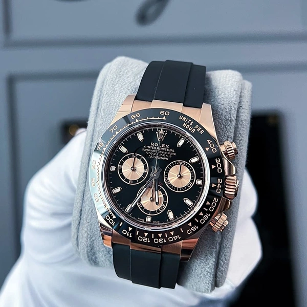 ROLEX DAYTONA                  AUTOMATIC                          7AA QUALITY ALL CRONO WORKING MENS WATCH ONLY RS.....2999🔥 - Silver