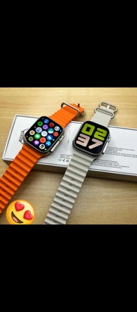 Pakka Budget FriendlyNew SmartWatch Ultra 8Available In 2 coloursBlack (Mate Black Aluminium Case) Orange (Space Grey Aluminium Case)App name: Fit ProSpecifications:-T800 Ultra✔Full Screen 49 mm 1.93 inch HD DisplayDrop Down MenuCalculator5 + menu styleLatest Watch FacesUser Interface ever✓ Whatsapp, insta, Messages Notification (firpro app)A Varity Of OutDoor Sports - International Orange