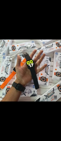 Pakka Budget FriendlyNew SmartWatch Ultra 8Available In 2 coloursBlack (Mate Black Aluminium Case) Orange (Space Grey Aluminium Case)App name: Fit ProSpecifications:-T800 Ultra✔Full Screen 49 mm 1.93 inch HD DisplayDrop Down MenuCalculator5 + menu styleLatest Watch FacesUser Interface ever✓ Whatsapp, insta, Messages Notification (firpro app)A Varity Of OutDoor Sports - International Orange