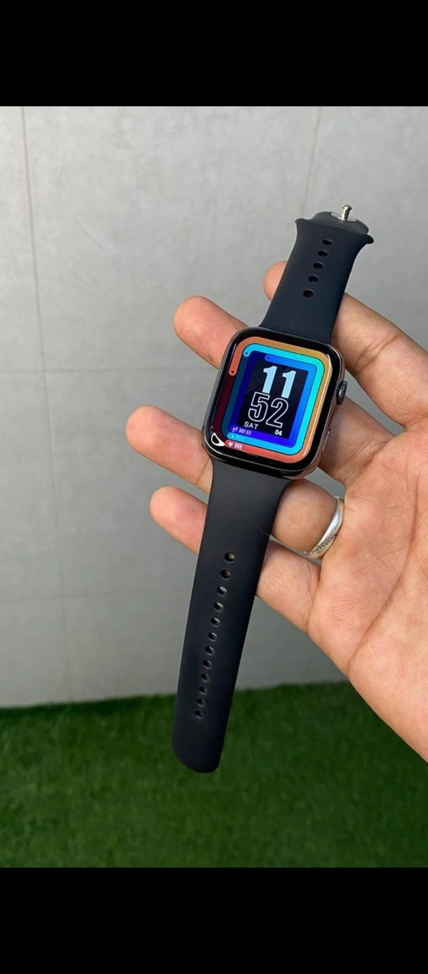 ITS TIME TO BRING INNOVATION IN HANDSNEXT GENERATION OF DT NO 1FIRST IN MARKET 2 INCH Display Smartwatchwith ALWAYS ON DISPLAYModel: DT NO.1 7 MAX VIPOO2-inch 390*435 HD full screen11 operating menu modes500+ free dials + custom dialsBluetooth calls• Pedometer / GPS / Sleep Monitor / Deep Sleep - Light Sleep Monitoring Night Mode• Aluminium Alloy / ABS Built Quality• Heart Sensor - Gray