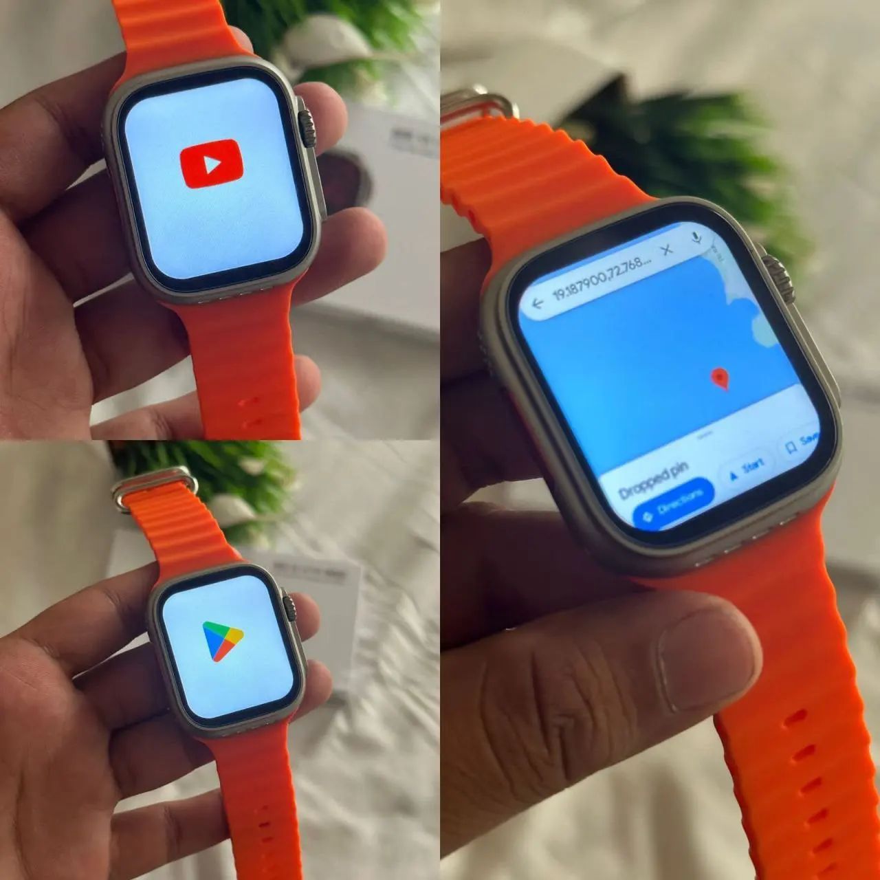 Android watch with outlet play store